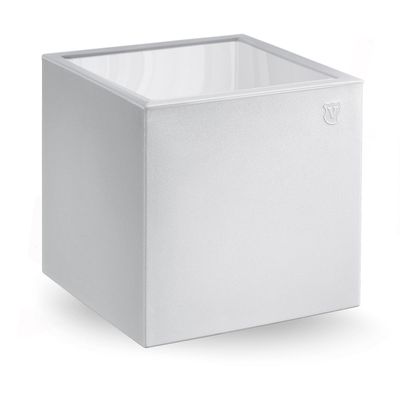 Tavolino Home Fitting Cubo 55 cm con luce LED OUTDOOR BATTERY RGBW