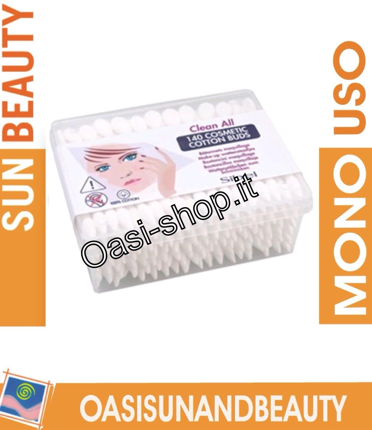 Bastoncini cotonati cosmetici monouso estetica