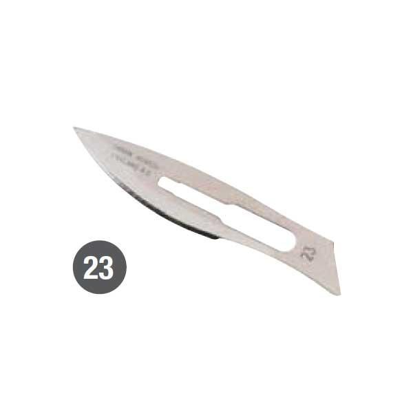 LAME IN ACCIAIO INOSSIDABILE N° 23
