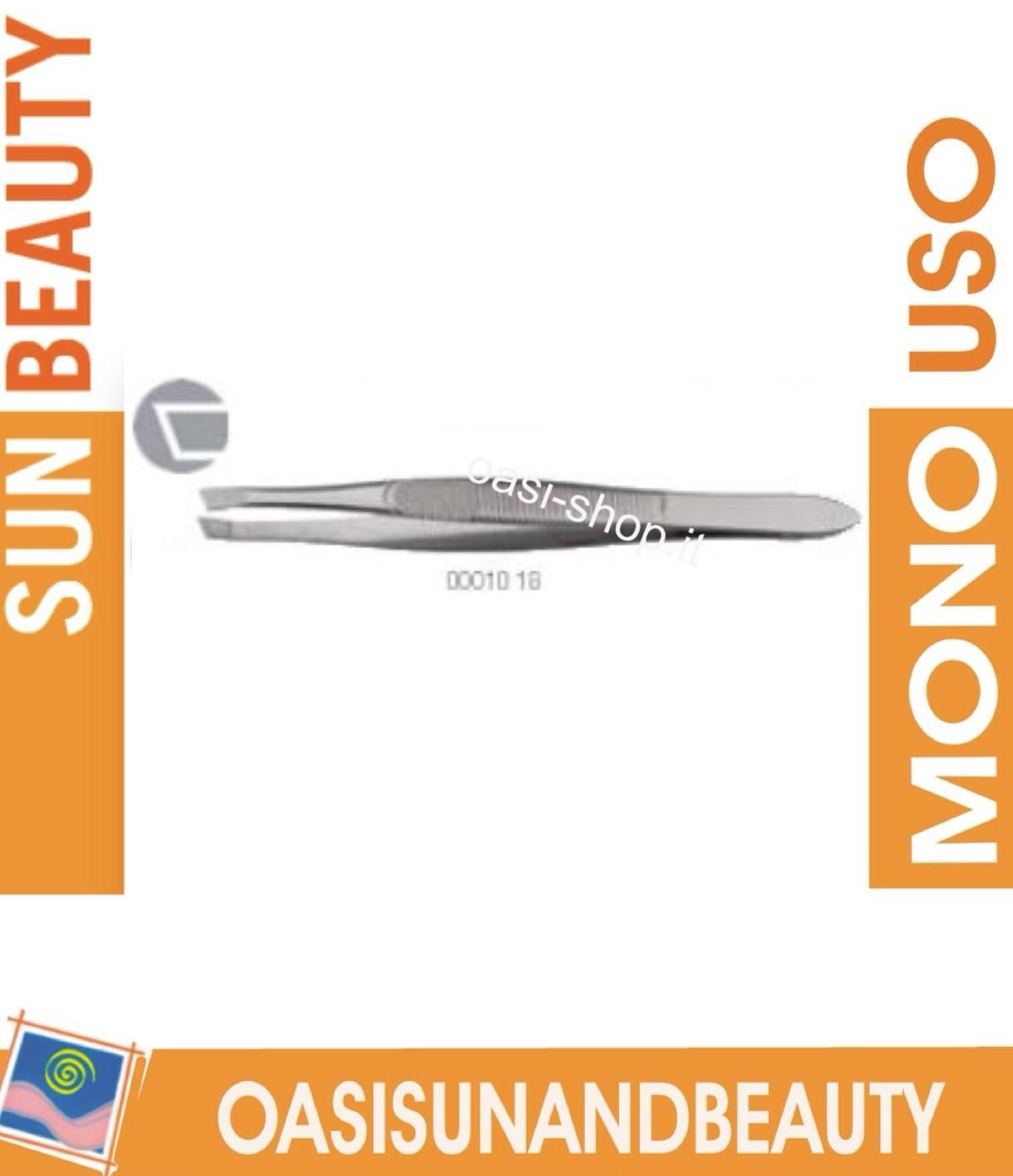 Pinzetta classic grigia punta obliqua