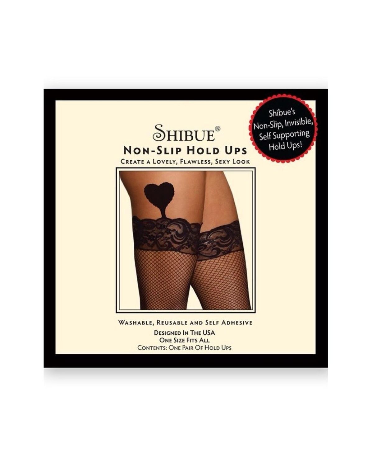 Shibue Couture Calze a rete autoreggenti holdplus