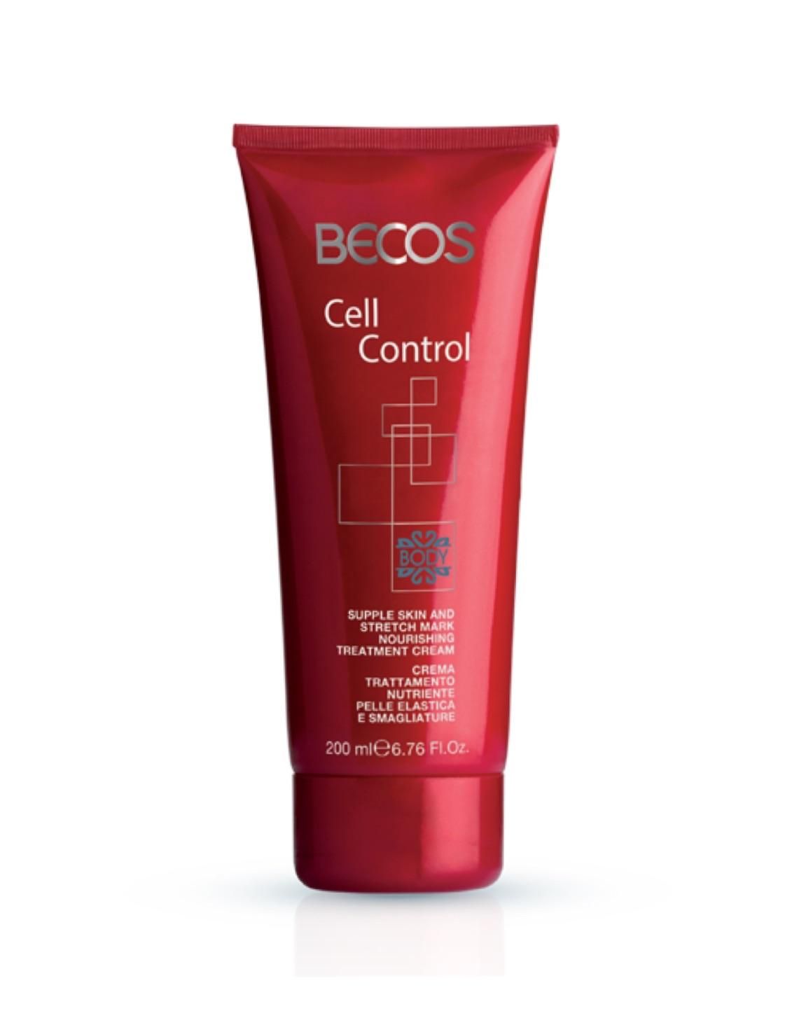 Crema becos nutriente pelle elastica e smagliature