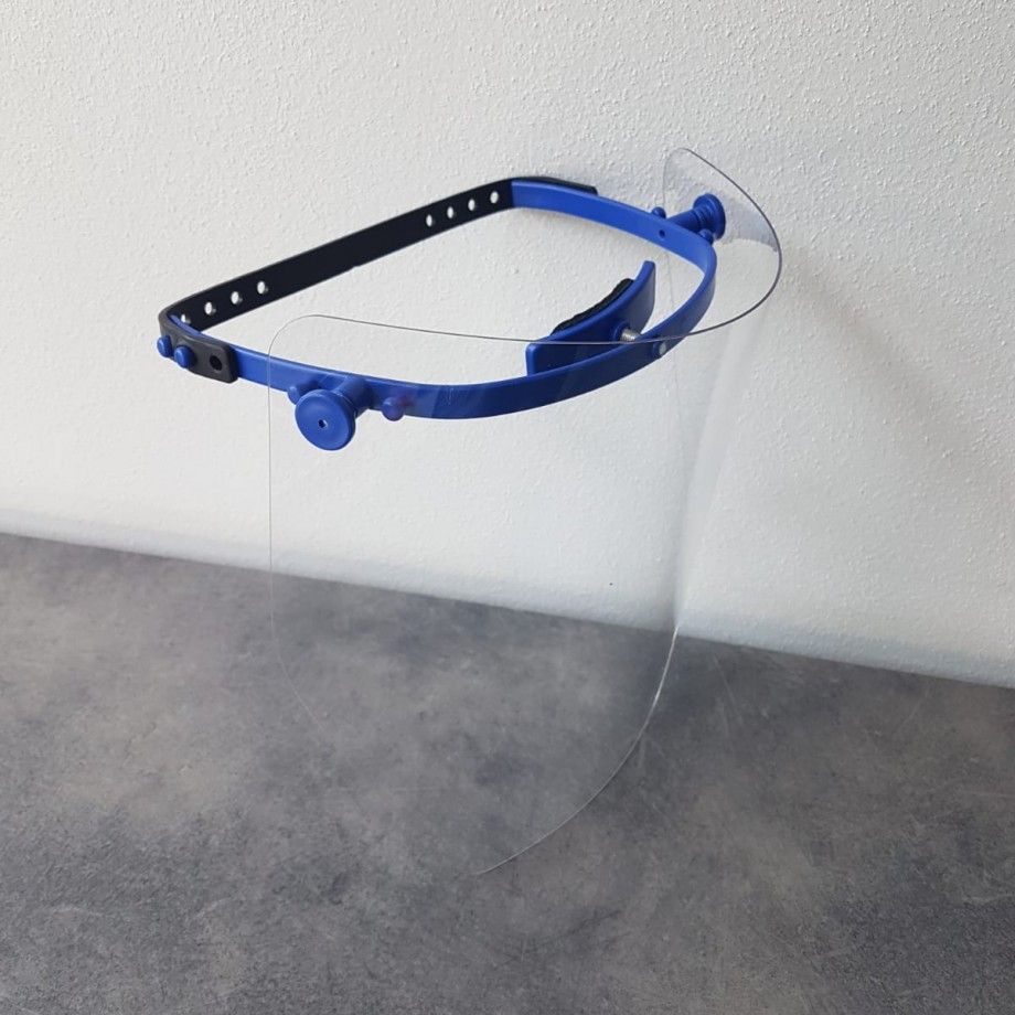 Visiera Protettiva in Pet Trasparente