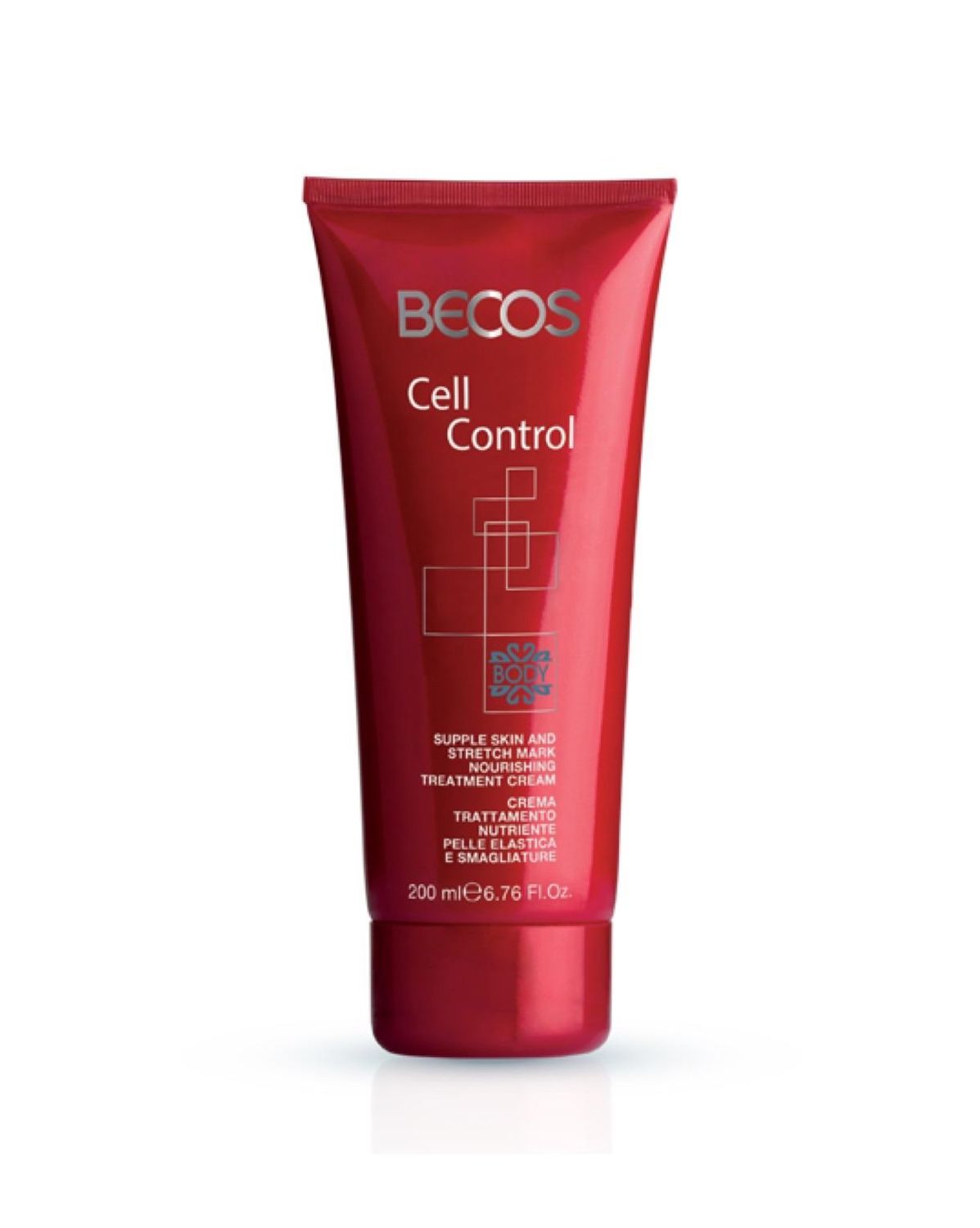Crema becos crema trattamento nutriente pelle elastica e smagliature