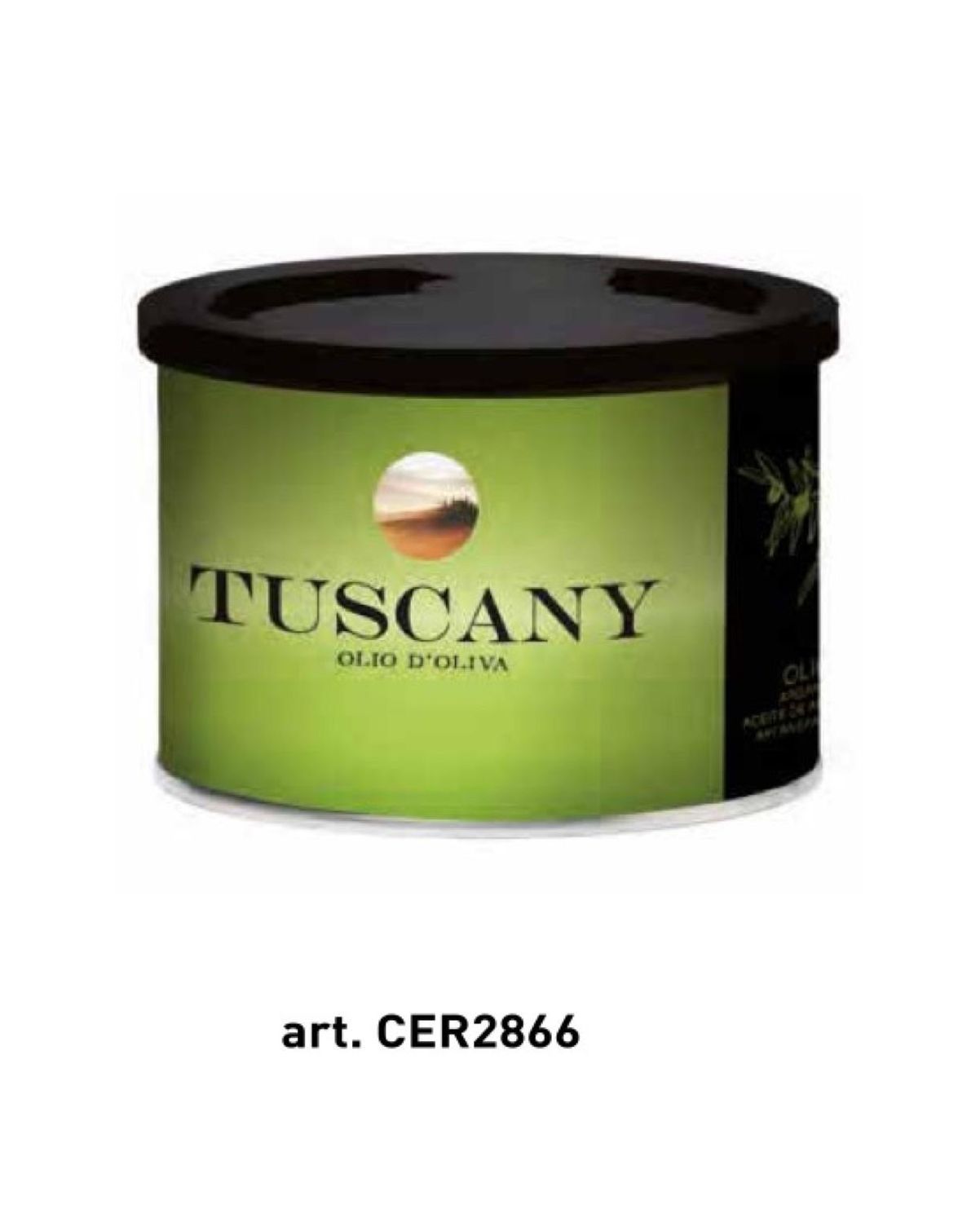 Barattolo tuscany olio d'oliva cera 400ml roial epilazione