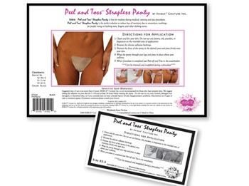 Shibue Couture Box da 36 Slip autoreggente monouso