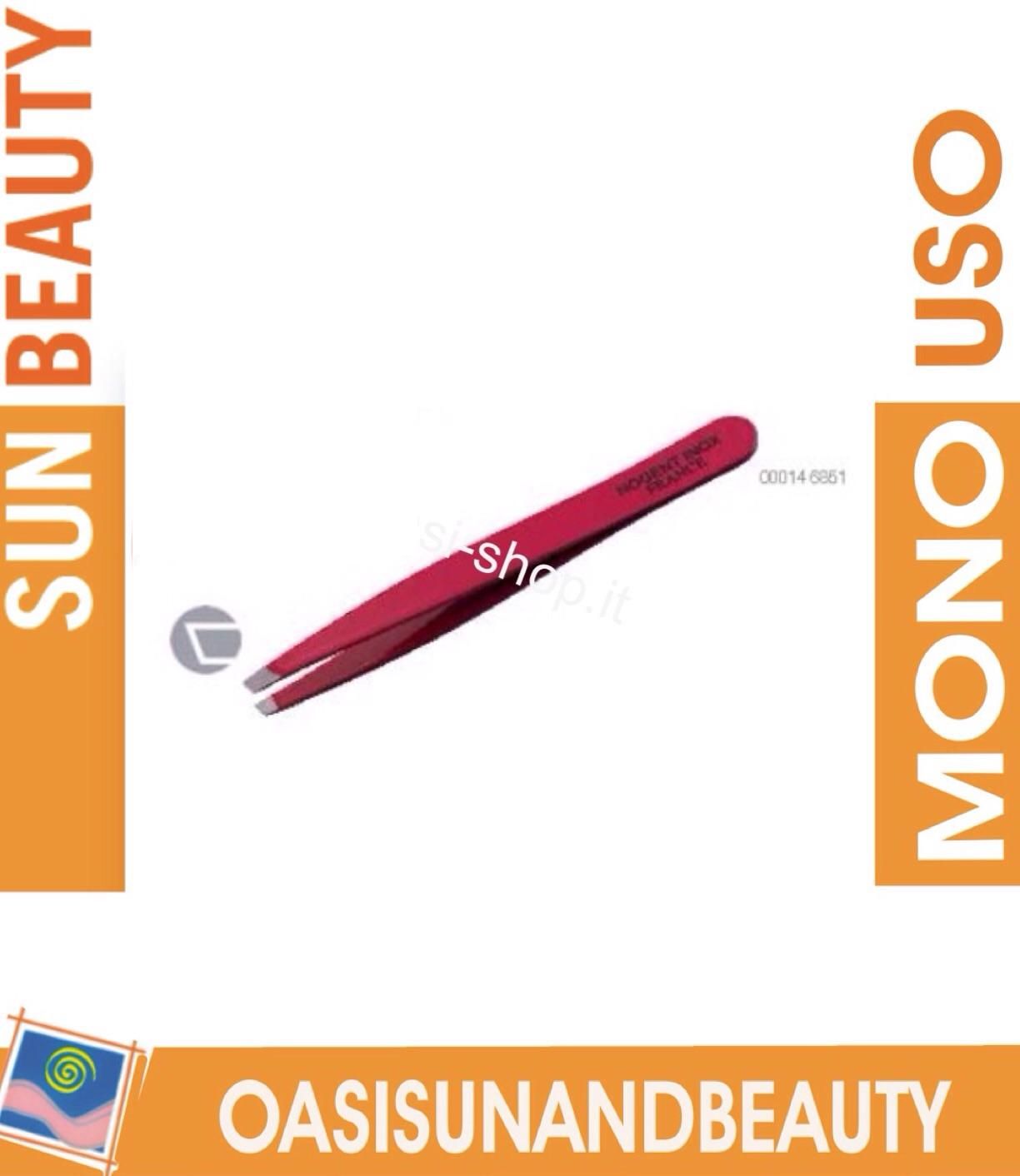 Pinzetta sopra ciglia nogent rossa