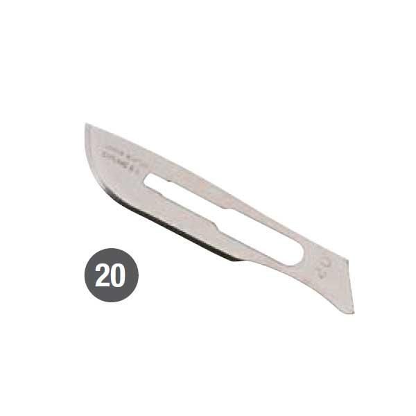 LAME IN ACCIAIO INOSSIDABILE N° 20