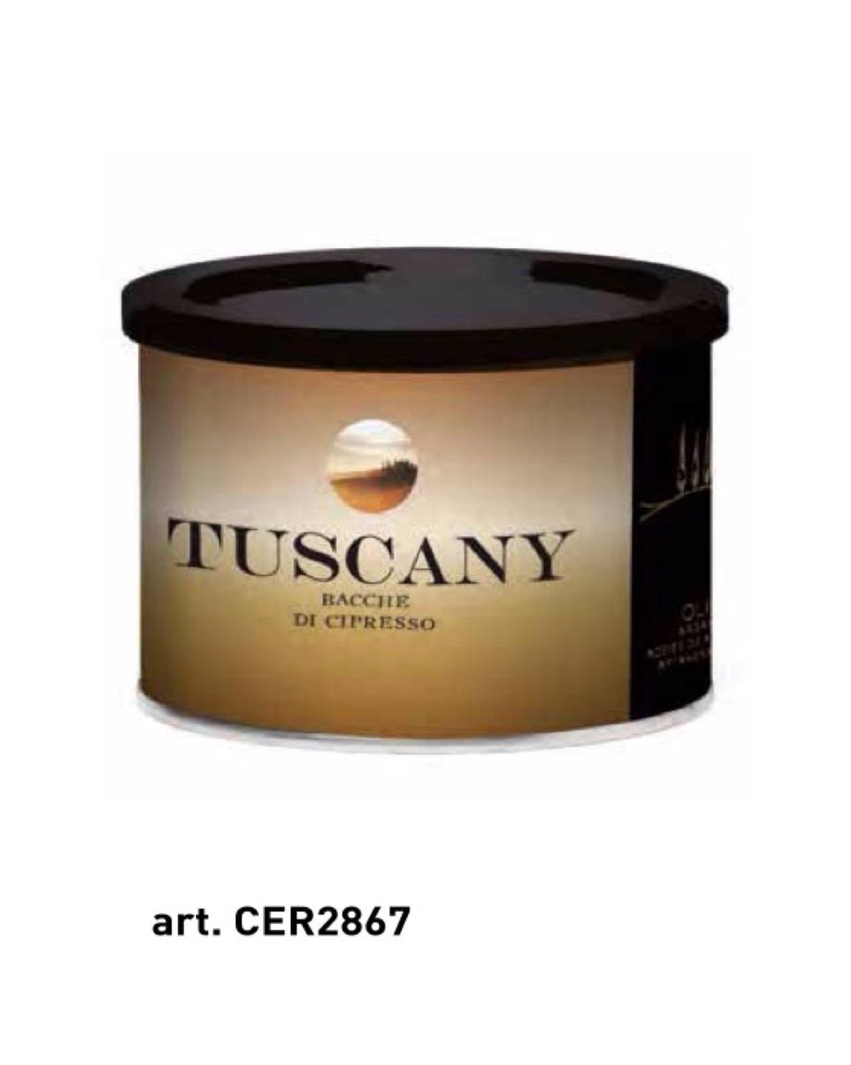 Barattolo tuscany bacche di cipresso cera 400ml roial epilazione