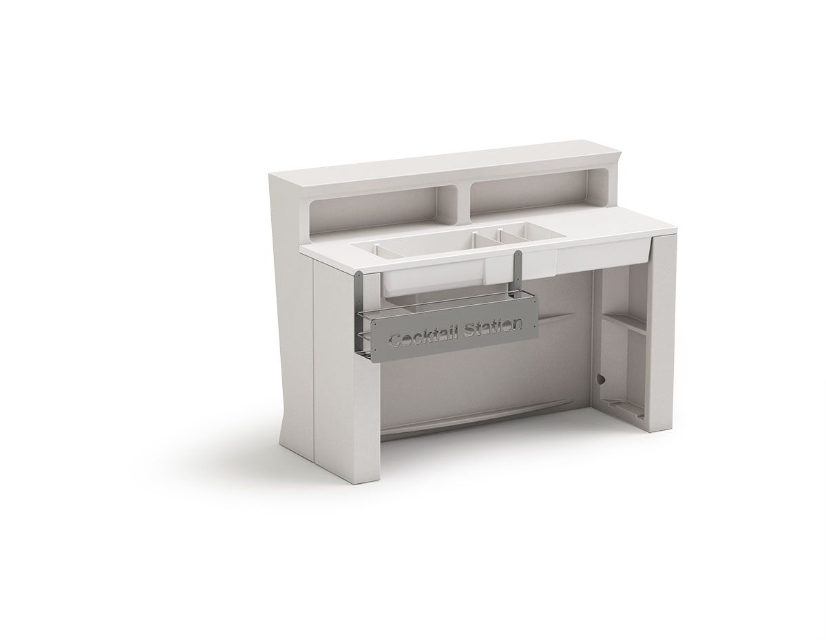 Tasca porta bottiglie metallo