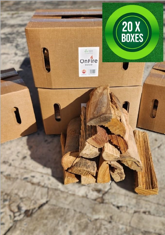 20 x Boxes of Eucalyptus Hardwood (20 x 12kg)