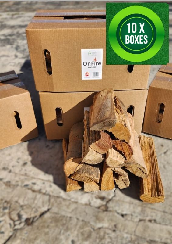 10 x Boxes of Eucalyptus Hardwood (10 x 12kg)