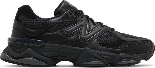 9060 Triple Black Leather