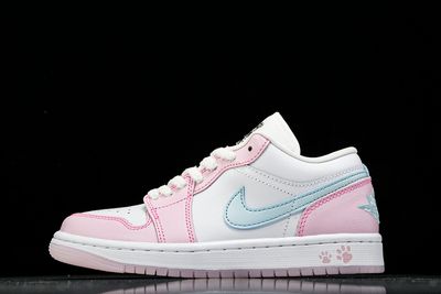 AIR JORDAN 1 LOW SE PAW PRINT PINK FOAM WHITE