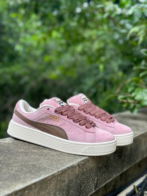 PUMA SUEDE XL PINK/BROWN