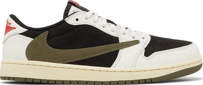 Travis Scott x Air Jordan 1 Retro Low OG &#39;Olive&#39;