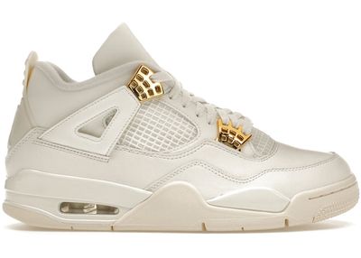 Retro 4 Metallic Gold