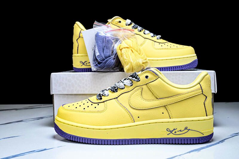 AIR FORCE 1 07 LOW YELLOW/PURPLE