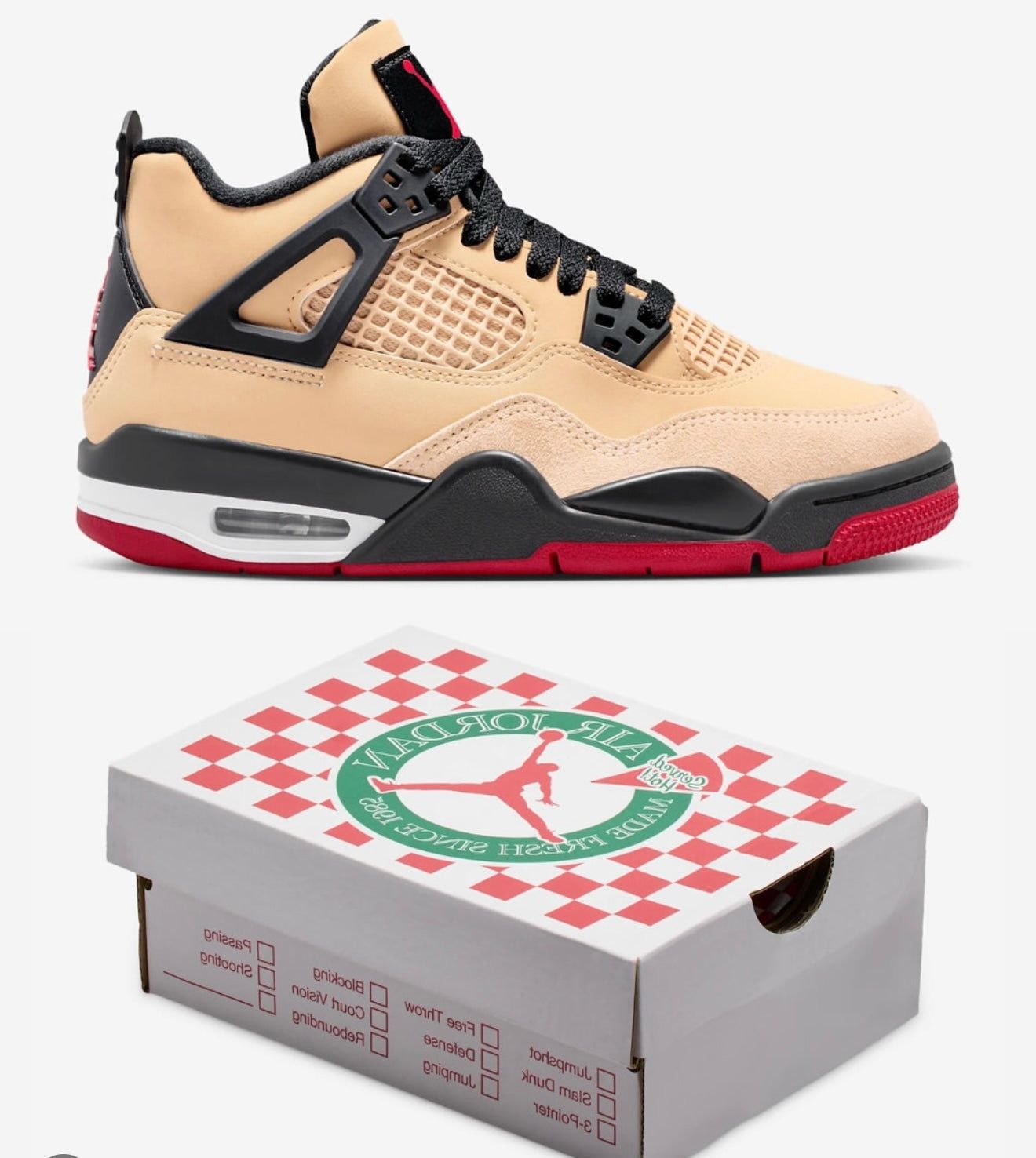 Air Jordan 4 Retro &#39;Pizza&#39;