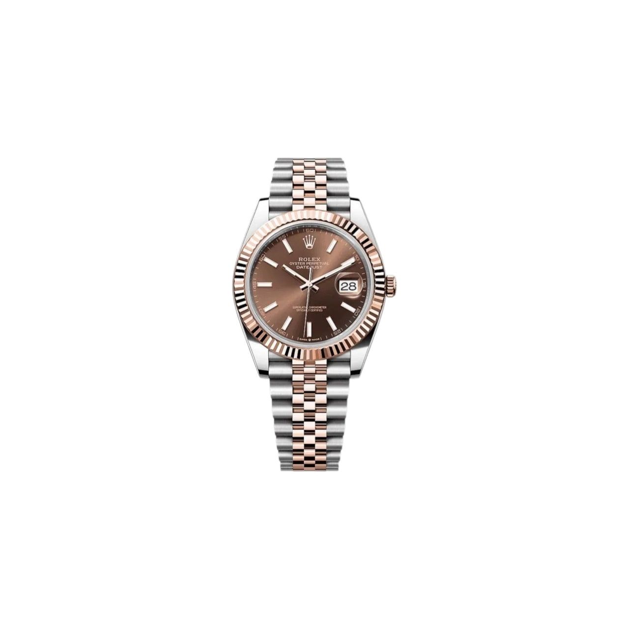 Datejust With Chocolate Jubilee Dial, 41mm