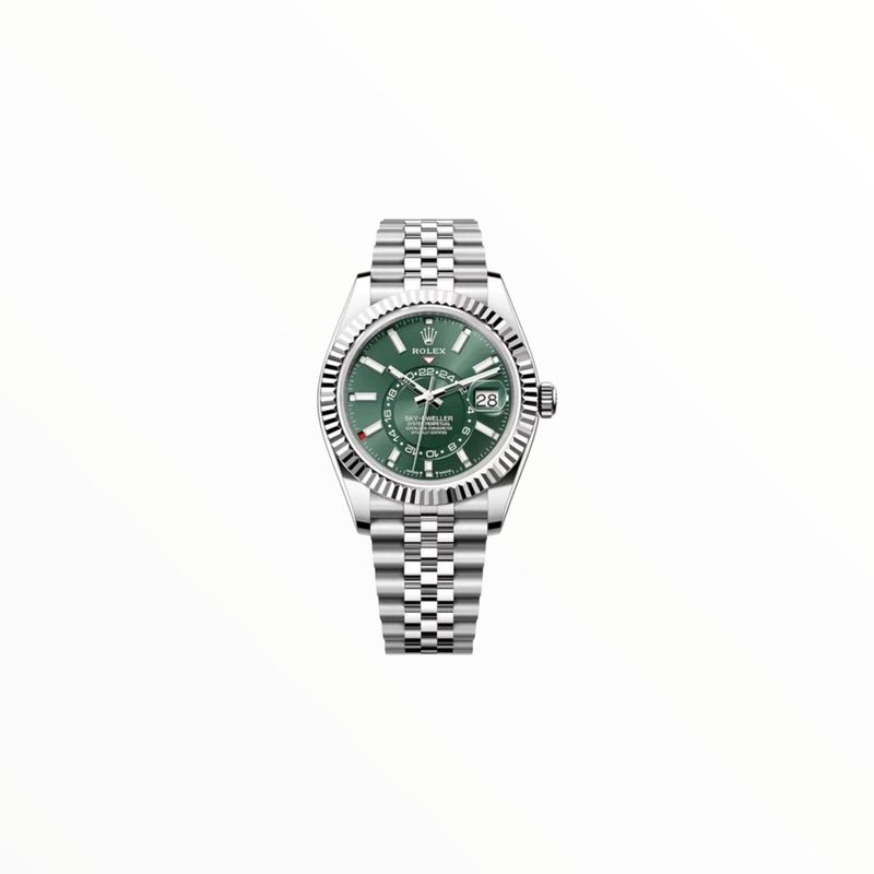 Sky-Dweller Mint Green Dial Jubilee