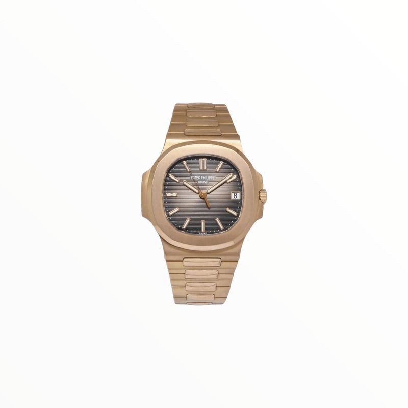 Philippe Nautilus, Gold Grey Dial