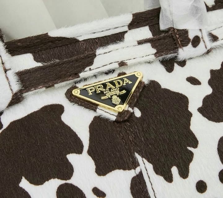 Prad*a Cow Print