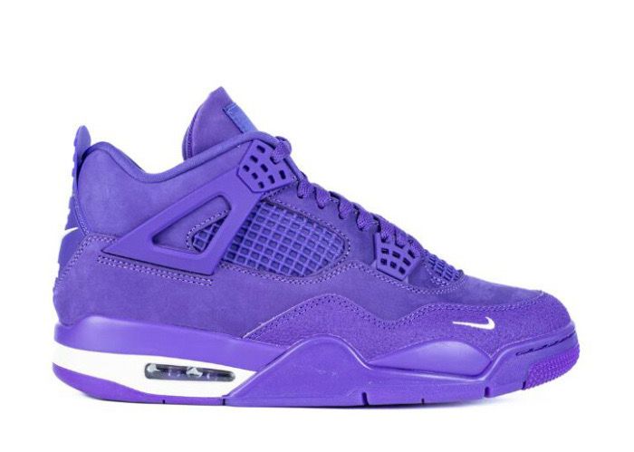 Nigel Sylvester X Jordan 4 Retro Purple Rain 