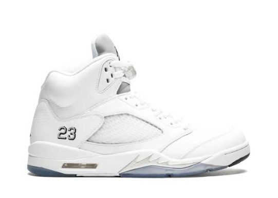 Jordan 5 Retro “Metallic White”