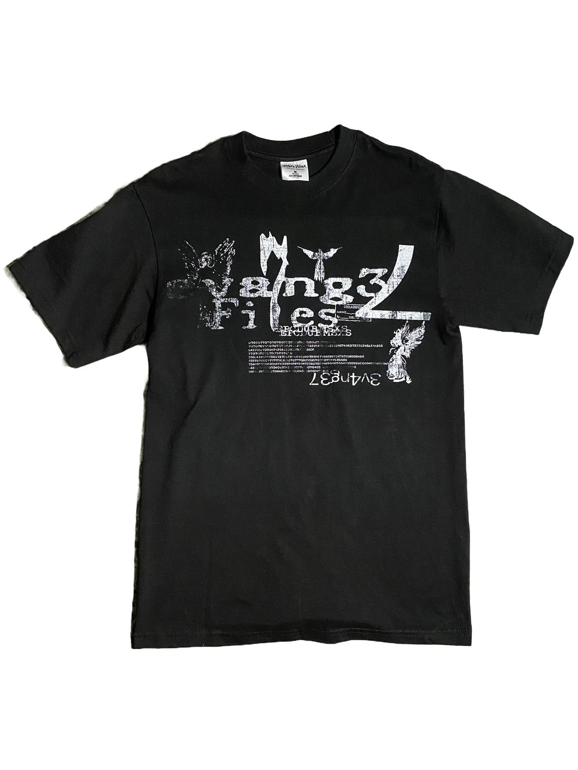&quot;Corrupted&quot; Black Tee