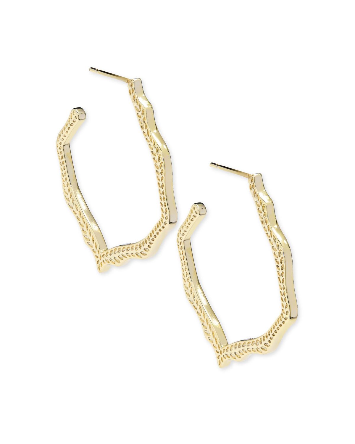 GWP MIKU EARRING GOLD METAL