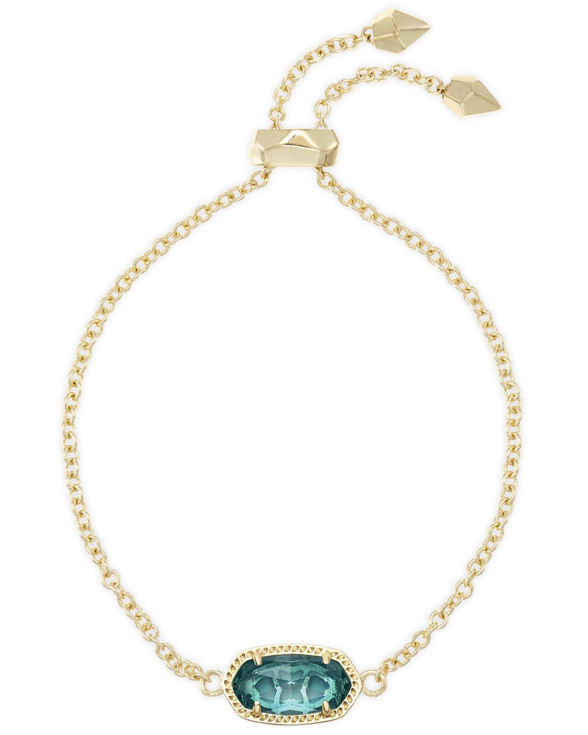 ELAINA BRACELET GOLD LONDON BLUE