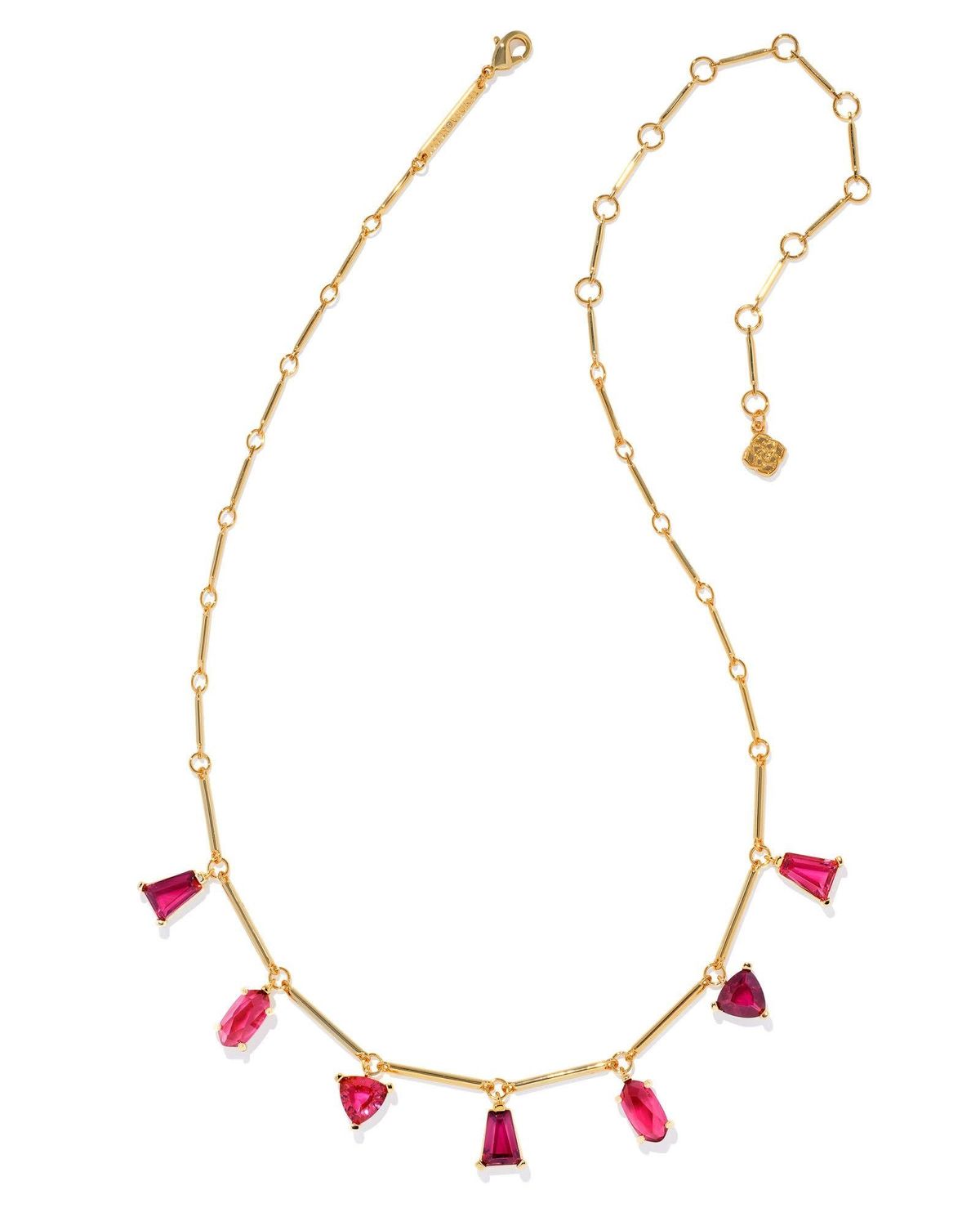 BLAIR JEWEL STRAND NECKLACE GOLD RUBY MIX