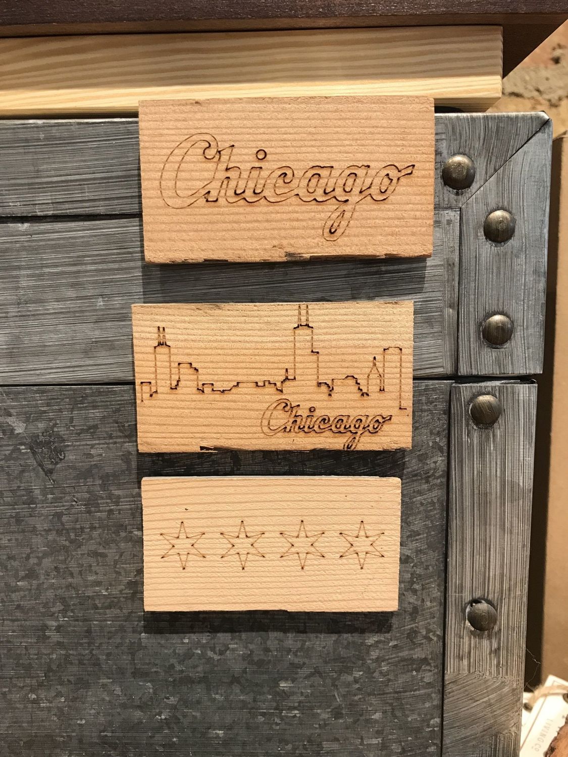 Reclaimed Wood Magnets