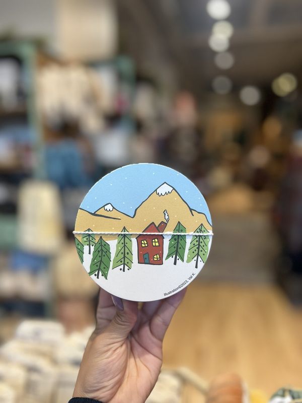 Holiday Coaster Set by Val K