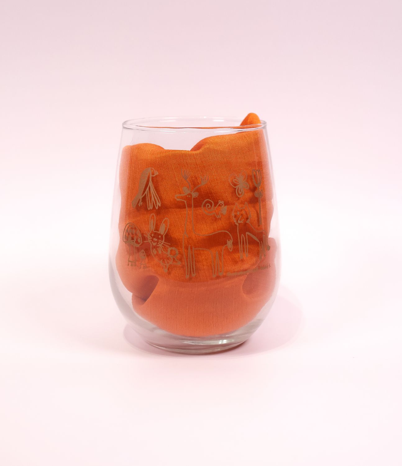 Forest Animals on Wine by Becky S.