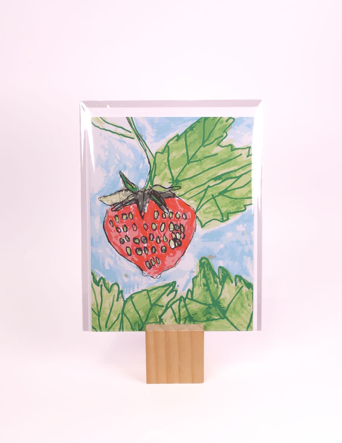 Strawberry Card by Elijah V.