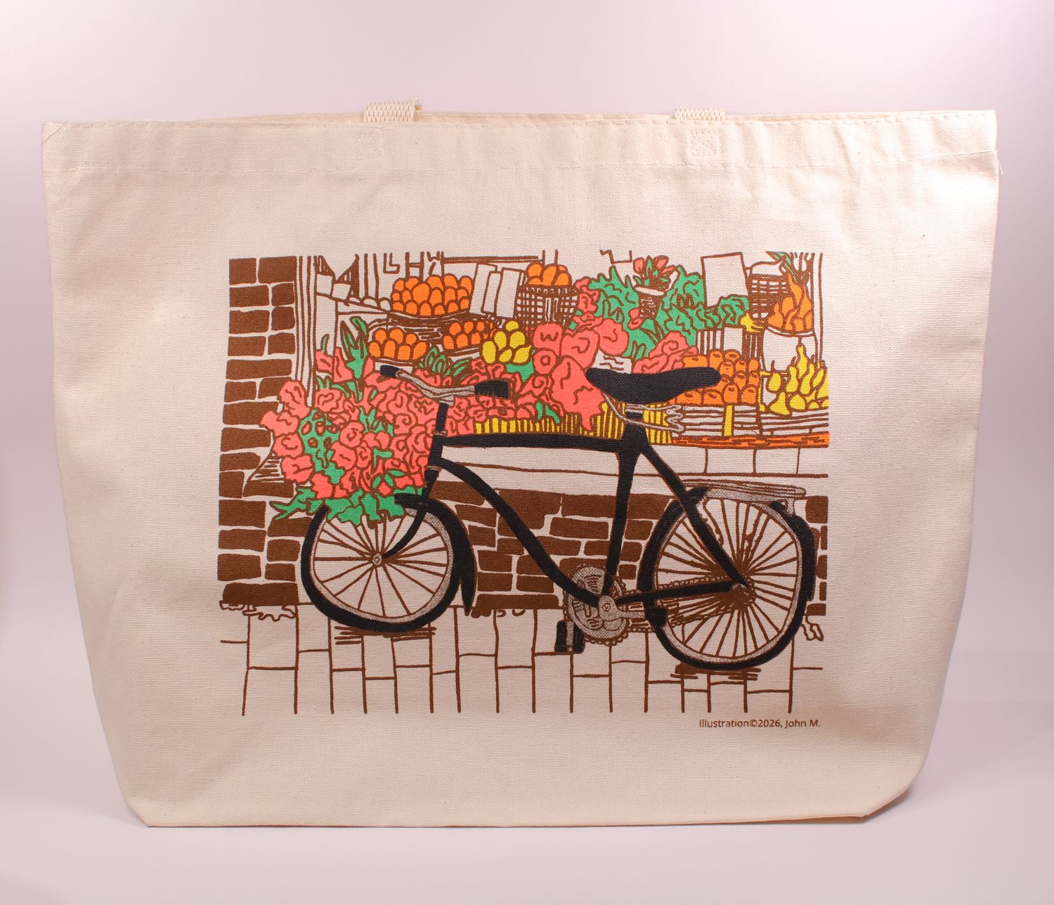 Bike Tote Bag - John M.