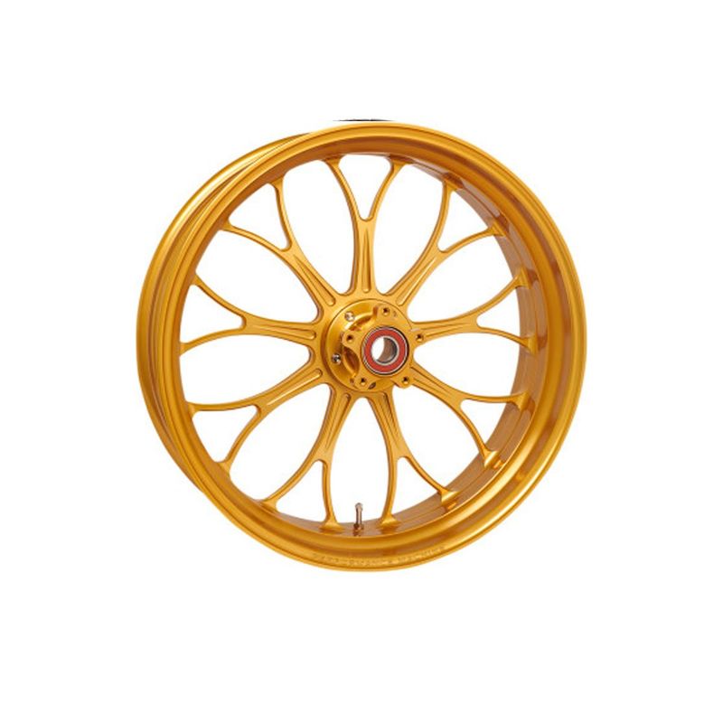 PERFORMANCE MACHINE (PM) REVOLUTION DUAL DISC FRONT WHEEL Gold Ops™ - 21&quot;x3.50&quot; - With ABS