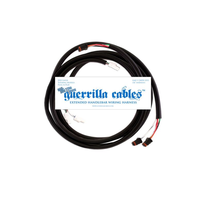 GUERRILLA CABLES 2021-LATER TOURING CAN-BUS XTRA LENGTH HARNESS 