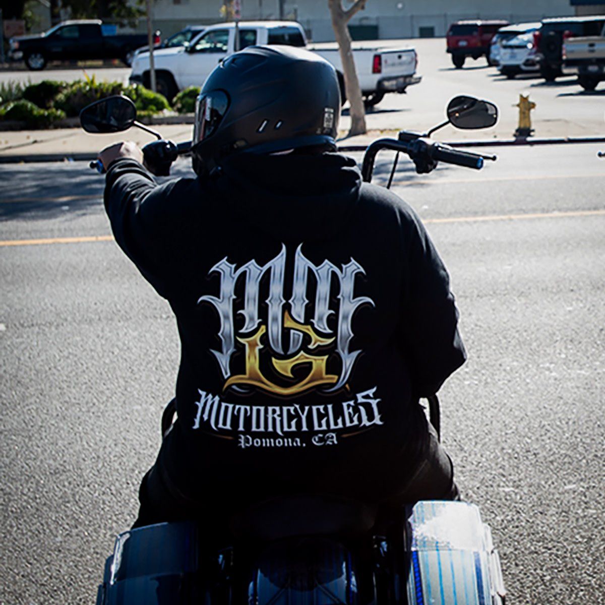 MMG MONOGRAM BLACK SWEATER