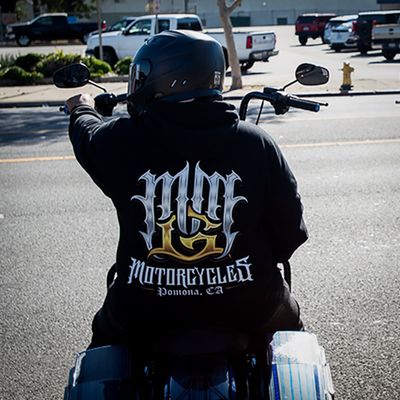 MMG MONOGRAM BLACK SWEATER