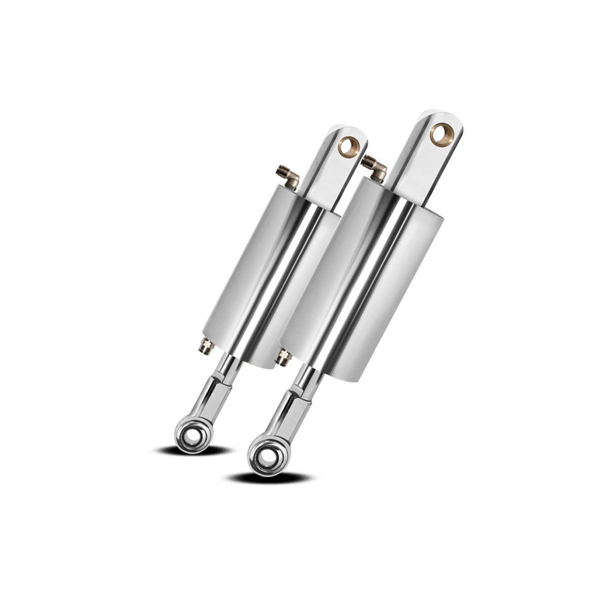 BLEED FEED AIR RIDE KIT FOR Harley EVO/SOFTAIL, Color: POLISHED
