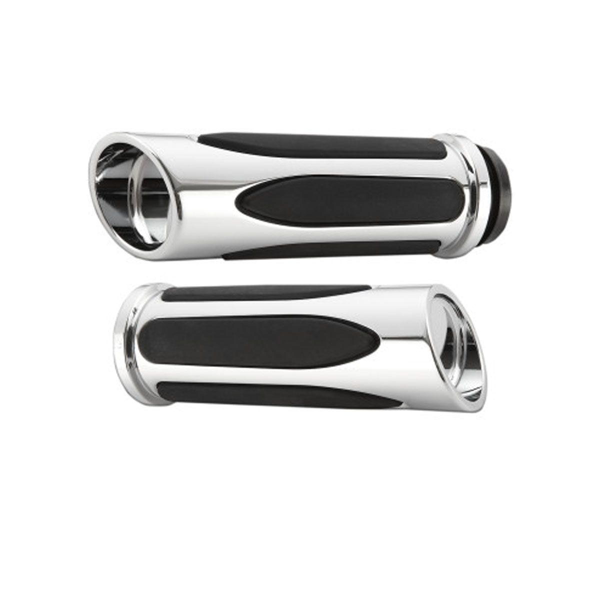 ARLEN NESS DEEP CUT COMFORT SERIES GRIPS - CABLE - CHROME