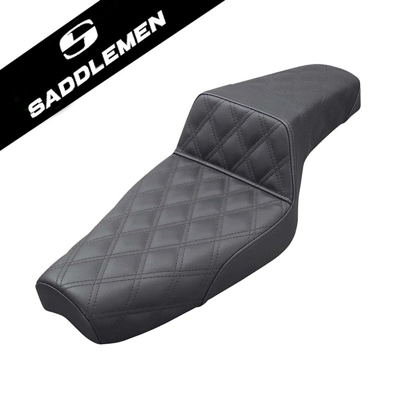 SADDLEMEN  2004-2020 XL SPORTSTER STEP-UP™ FRONT &amp; REAR LS SEAT