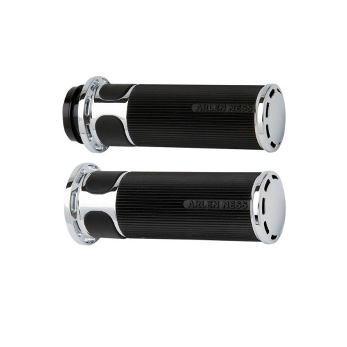 ARLEN NESS  FUSION SLOT TRACK GRIPS - TBW - CHROME