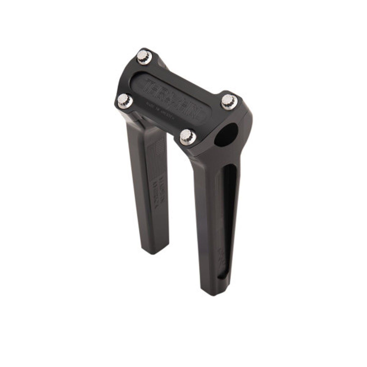 THRASHIN SUPPLY CO. 8&quot; STRAIGHT HANDLEBAR RISERS - BLACK