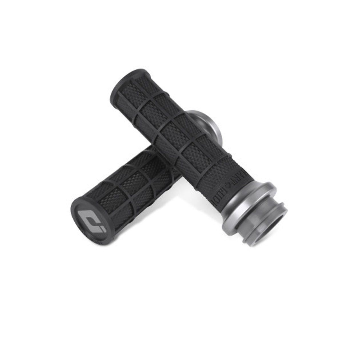 ODI HARLEY HART-LUCK SIGNATURE V-TWIN LOCK-ON™ GRIPS - CABLE - BLACK/GUNMETAL