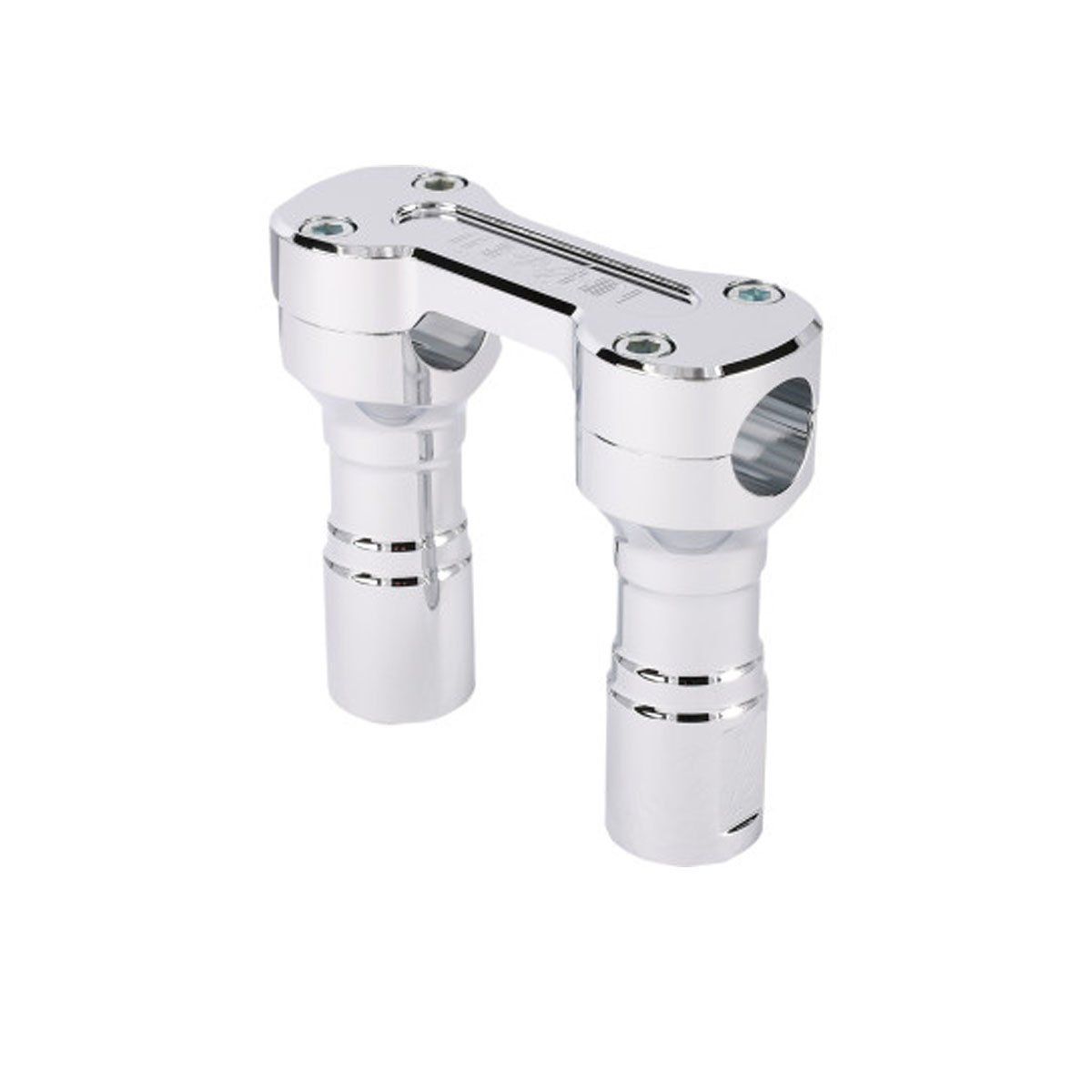 THRASHIN SUPPLY CO. 4&quot; HOLE SHOT RISERS  - CHROME