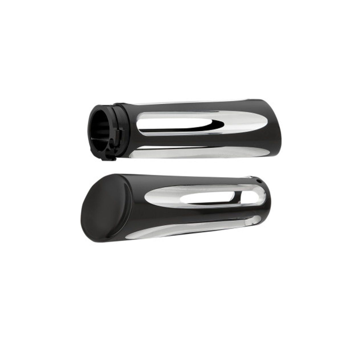 ARLEN NESS  NESS-TECH® DEEP CUT BILLET GRIPS - BLACK
